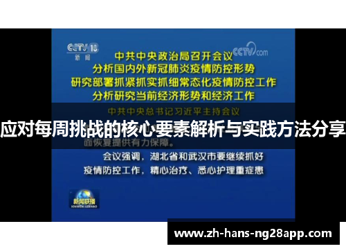 应对每周挑战的核心要素解析与实践方法分享